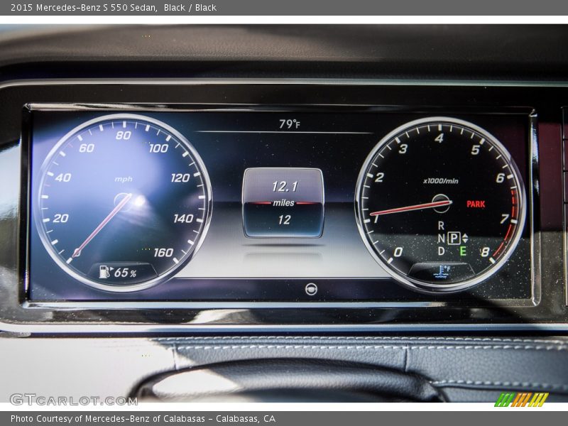 Black / Black 2015 Mercedes-Benz S 550 Sedan