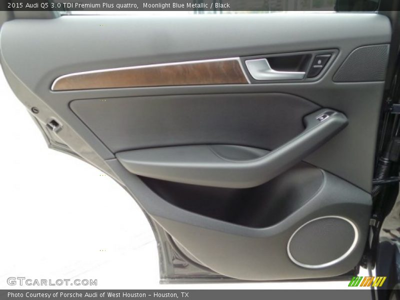 Moonlight Blue Metallic / Black 2015 Audi Q5 3.0 TDI Premium Plus quattro