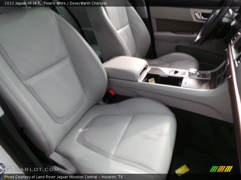 Polaris White / Dove/Warm Charcoal 2013 Jaguar XF I4 T
