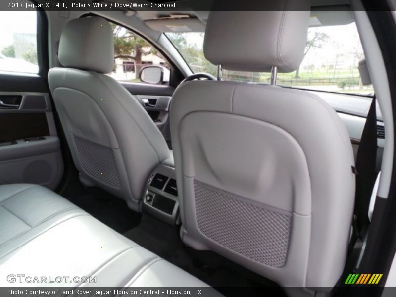 Polaris White / Dove/Warm Charcoal 2013 Jaguar XF I4 T