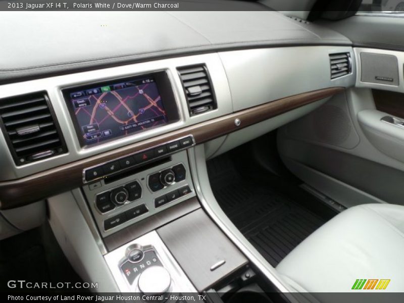 Polaris White / Dove/Warm Charcoal 2013 Jaguar XF I4 T