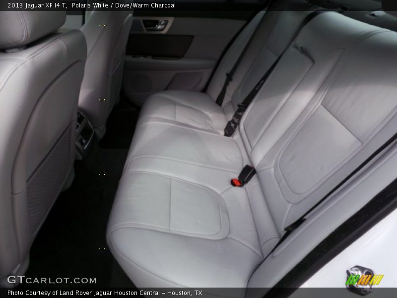Polaris White / Dove/Warm Charcoal 2013 Jaguar XF I4 T