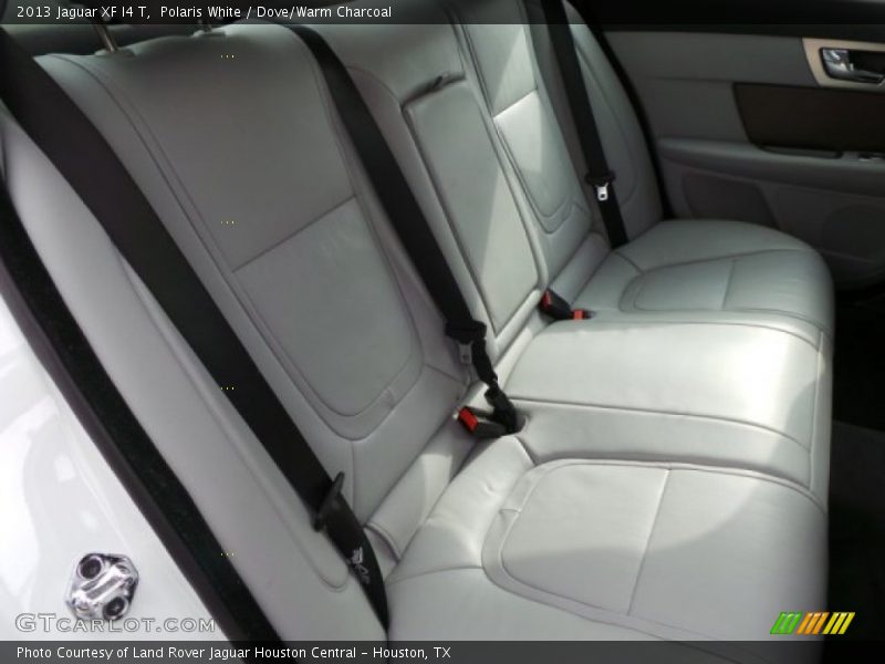 Polaris White / Dove/Warm Charcoal 2013 Jaguar XF I4 T