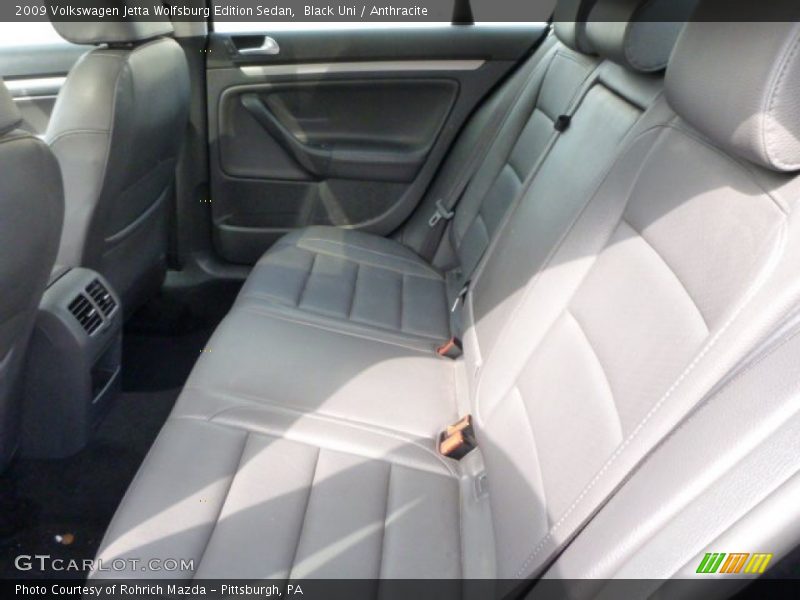 Black Uni / Anthracite 2009 Volkswagen Jetta Wolfsburg Edition Sedan