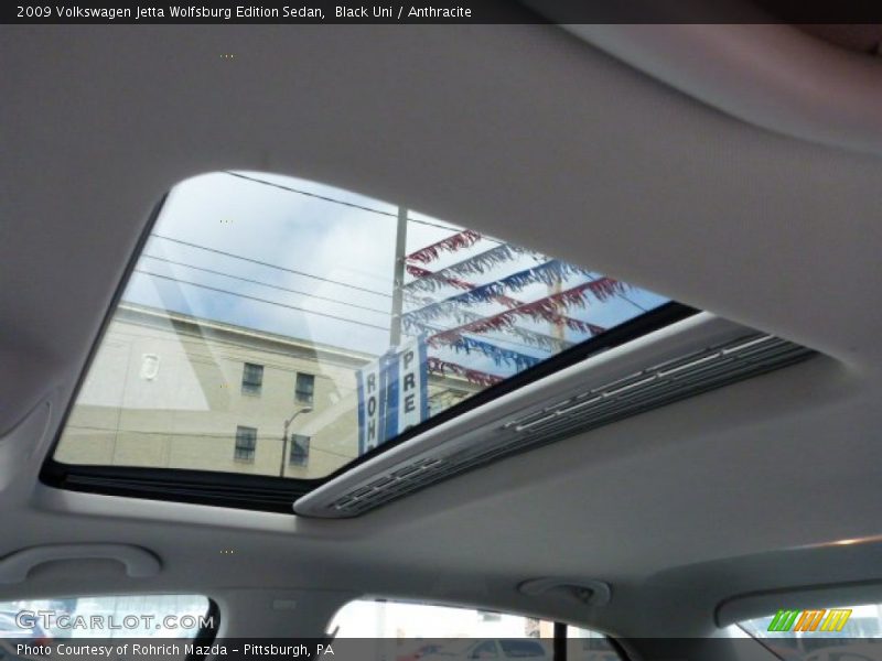 Black Uni / Anthracite 2009 Volkswagen Jetta Wolfsburg Edition Sedan