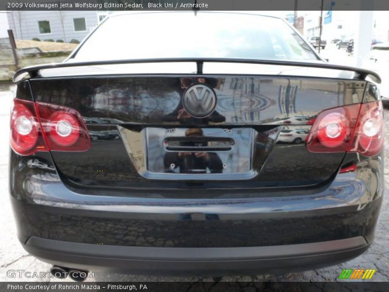 Black Uni / Anthracite 2009 Volkswagen Jetta Wolfsburg Edition Sedan