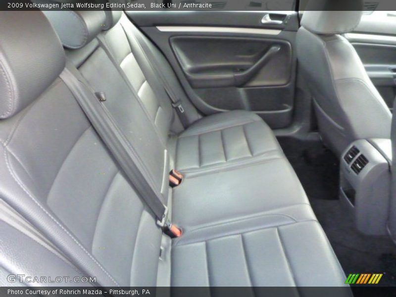 Black Uni / Anthracite 2009 Volkswagen Jetta Wolfsburg Edition Sedan