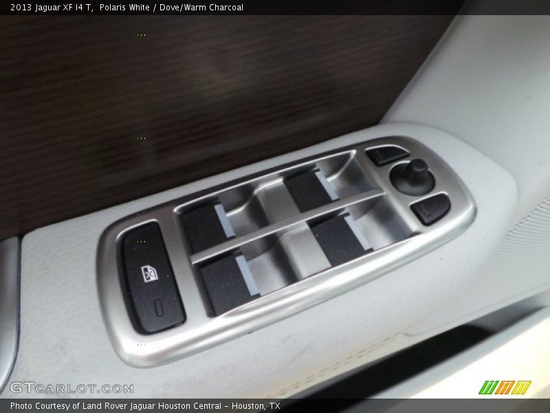 Polaris White / Dove/Warm Charcoal 2013 Jaguar XF I4 T