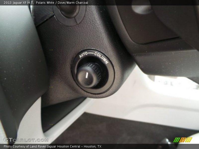 Polaris White / Dove/Warm Charcoal 2013 Jaguar XF I4 T