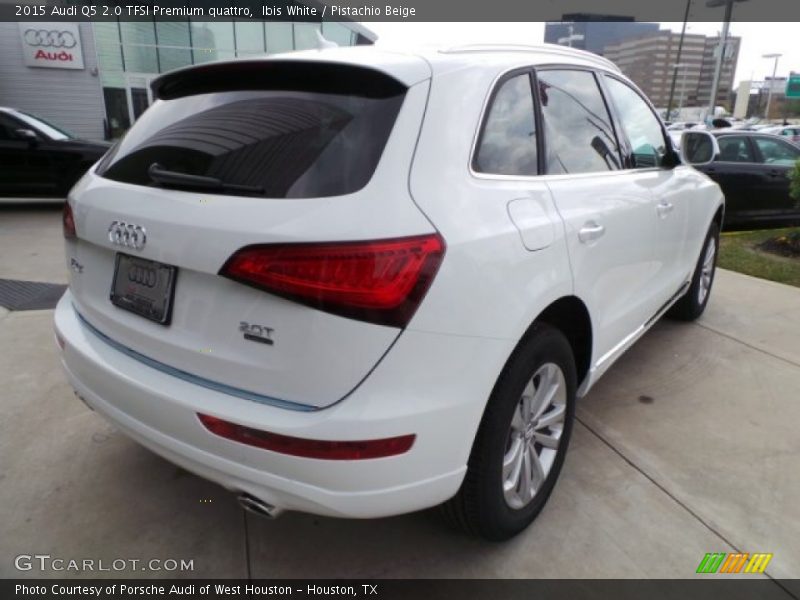 Ibis White / Pistachio Beige 2015 Audi Q5 2.0 TFSI Premium quattro
