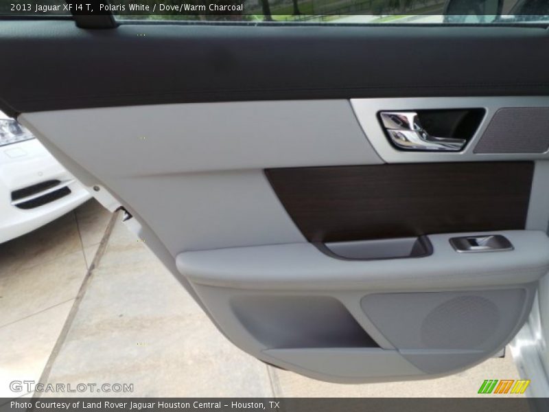 Polaris White / Dove/Warm Charcoal 2013 Jaguar XF I4 T