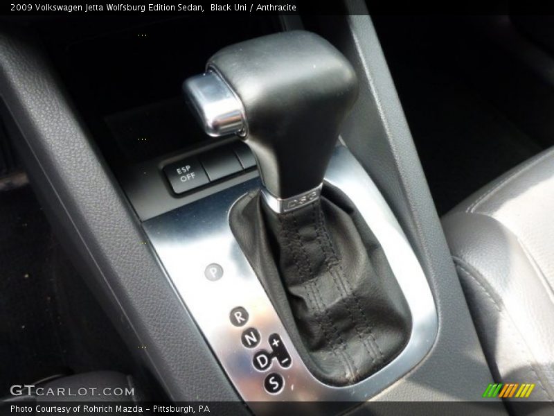 Black Uni / Anthracite 2009 Volkswagen Jetta Wolfsburg Edition Sedan
