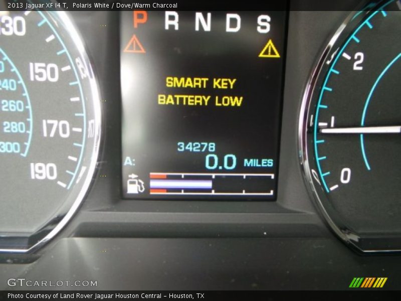 Polaris White / Dove/Warm Charcoal 2013 Jaguar XF I4 T