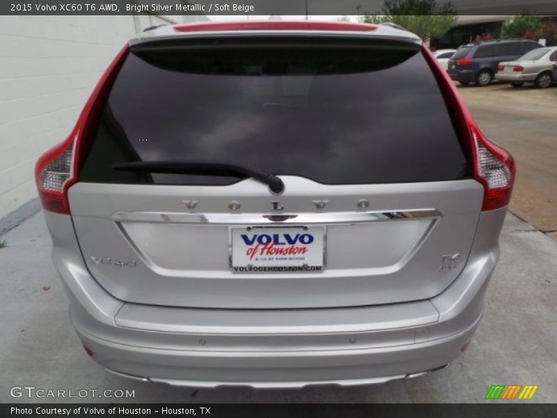 Bright Silver Metallic / Soft Beige 2015 Volvo XC60 T6 AWD