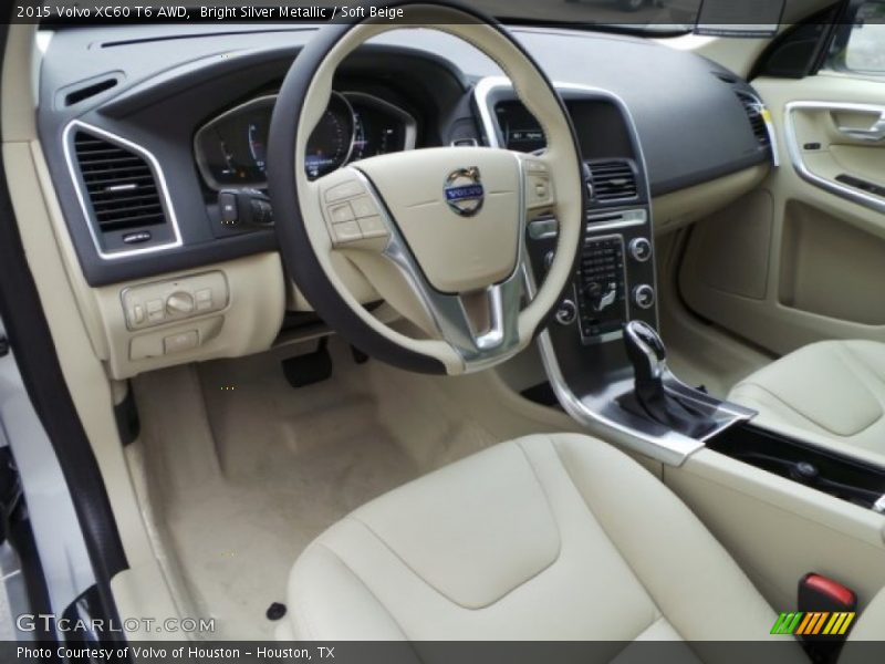 Soft Beige Interior - 2015 XC60 T6 AWD 