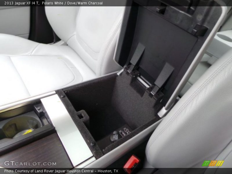 Polaris White / Dove/Warm Charcoal 2013 Jaguar XF I4 T
