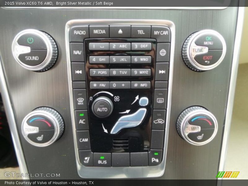Controls of 2015 XC60 T6 AWD