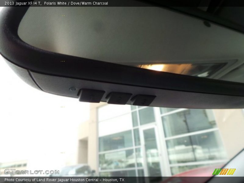 Polaris White / Dove/Warm Charcoal 2013 Jaguar XF I4 T