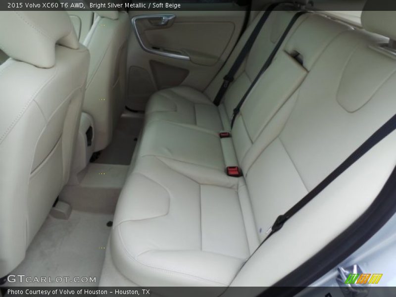Rear Seat of 2015 XC60 T6 AWD