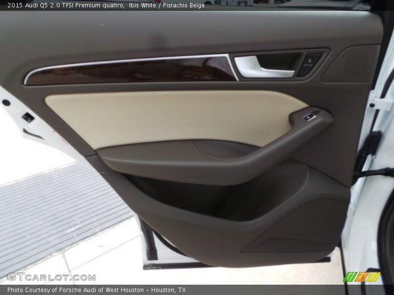 Ibis White / Pistachio Beige 2015 Audi Q5 2.0 TFSI Premium quattro