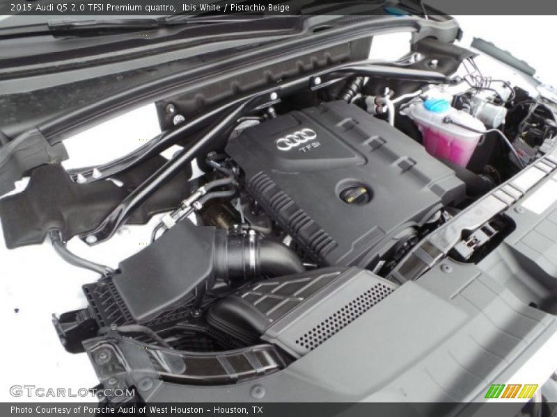 Ibis White / Pistachio Beige 2015 Audi Q5 2.0 TFSI Premium quattro