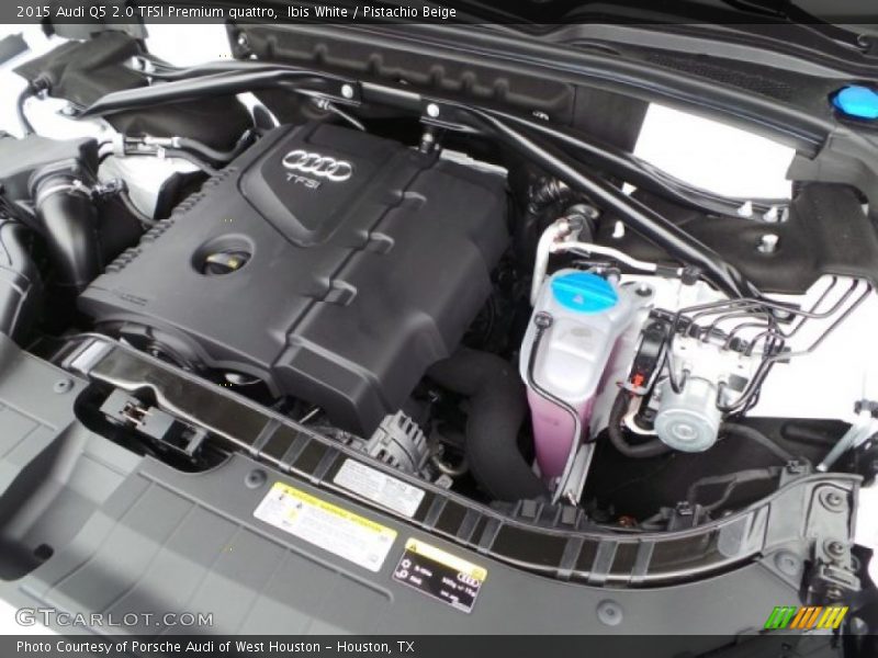 Ibis White / Pistachio Beige 2015 Audi Q5 2.0 TFSI Premium quattro