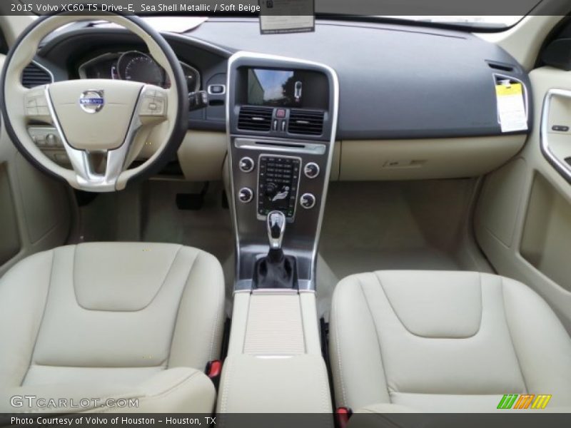 Sea Shell Metallic / Soft Beige 2015 Volvo XC60 T5 Drive-E