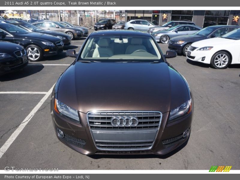 Teak Brown Metallic / Black 2011 Audi A5 2.0T quattro Coupe