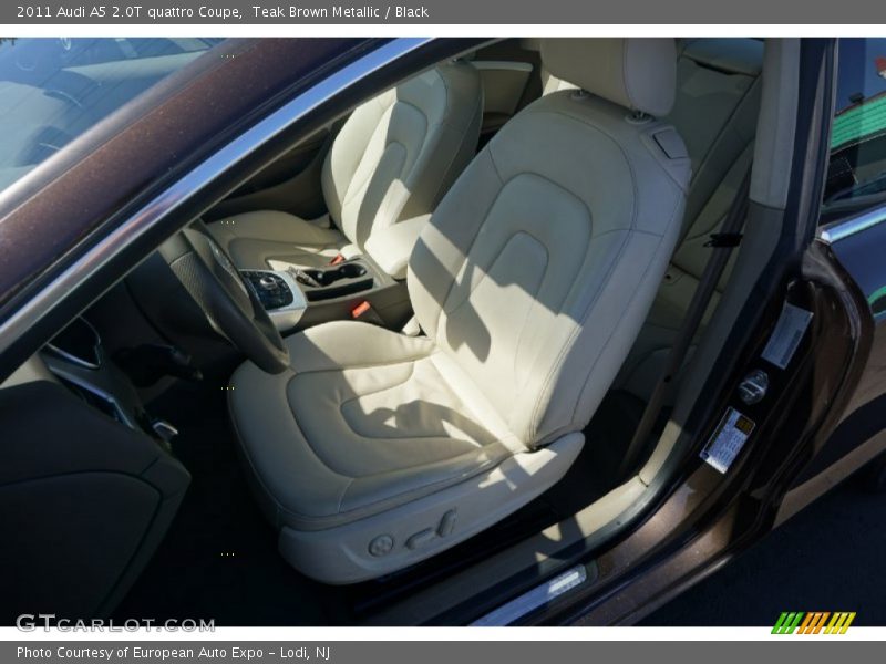 Teak Brown Metallic / Black 2011 Audi A5 2.0T quattro Coupe