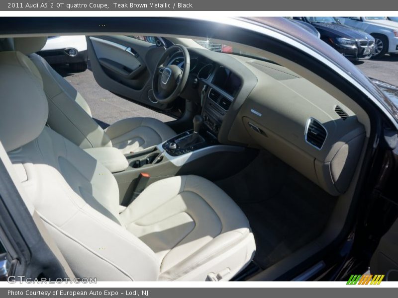 Teak Brown Metallic / Black 2011 Audi A5 2.0T quattro Coupe