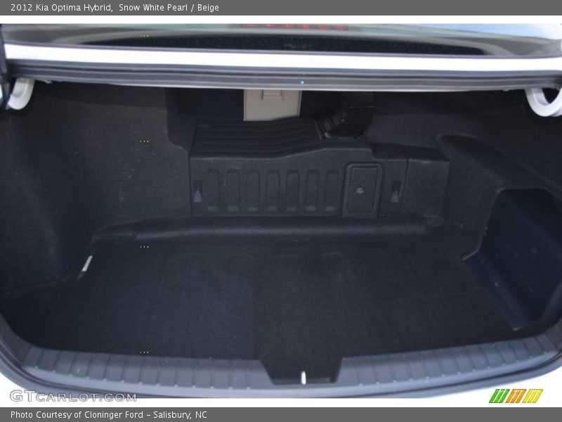 Snow White Pearl / Beige 2012 Kia Optima Hybrid