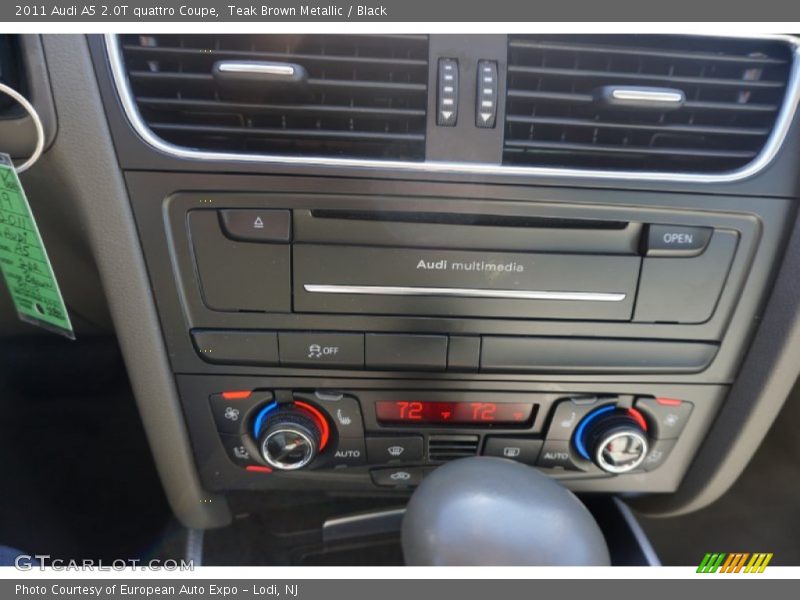 Teak Brown Metallic / Black 2011 Audi A5 2.0T quattro Coupe