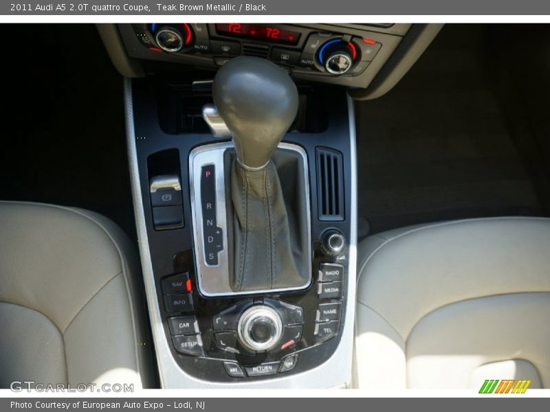 Teak Brown Metallic / Black 2011 Audi A5 2.0T quattro Coupe