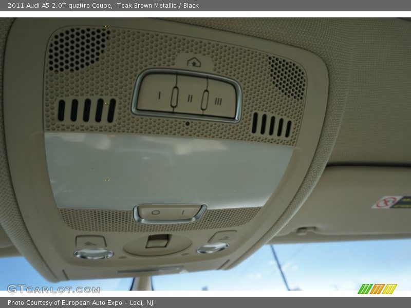 Teak Brown Metallic / Black 2011 Audi A5 2.0T quattro Coupe
