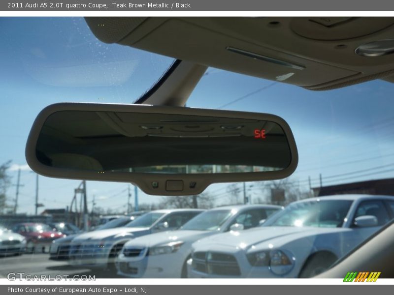 Teak Brown Metallic / Black 2011 Audi A5 2.0T quattro Coupe