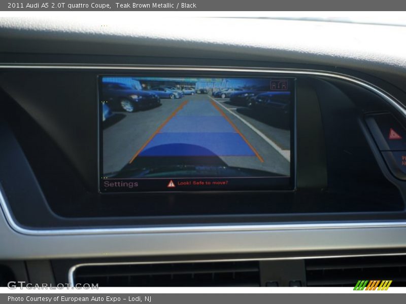 Teak Brown Metallic / Black 2011 Audi A5 2.0T quattro Coupe