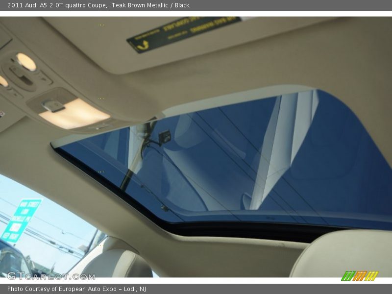Teak Brown Metallic / Black 2011 Audi A5 2.0T quattro Coupe