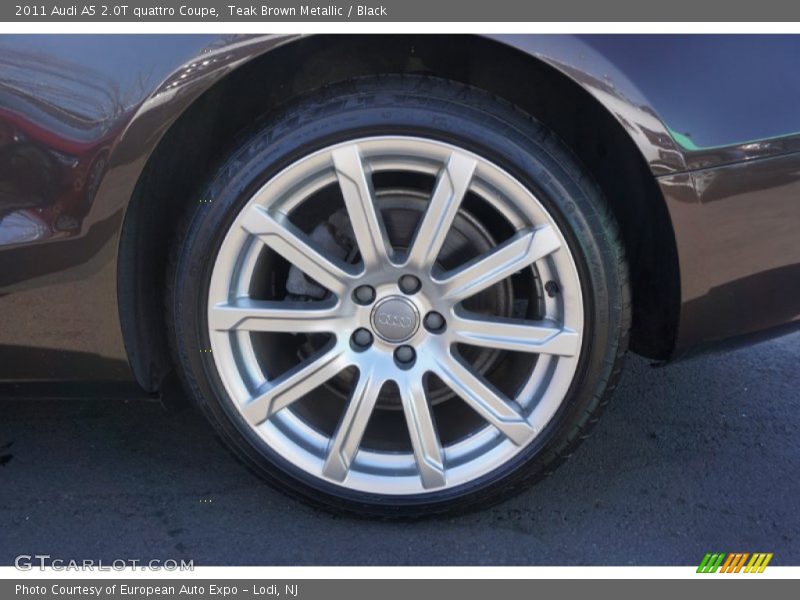 Teak Brown Metallic / Black 2011 Audi A5 2.0T quattro Coupe
