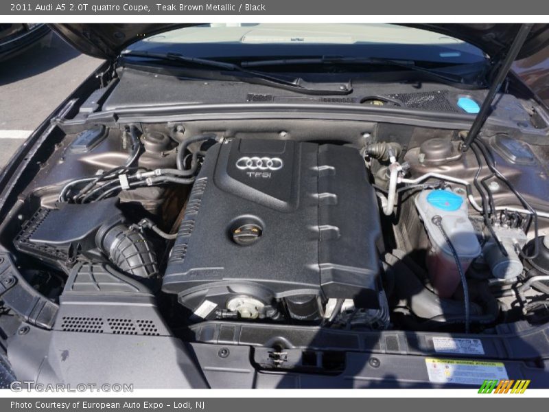 Teak Brown Metallic / Black 2011 Audi A5 2.0T quattro Coupe