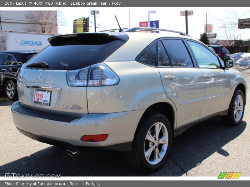 Bamboo Green Pearl / Ivory 2007 Lexus RX 400h AWD Hybrid