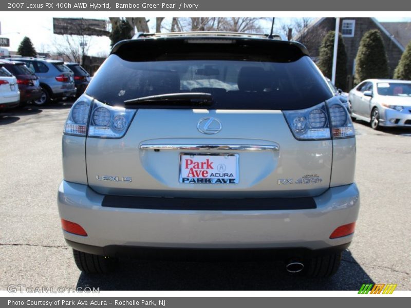 Bamboo Green Pearl / Ivory 2007 Lexus RX 400h AWD Hybrid