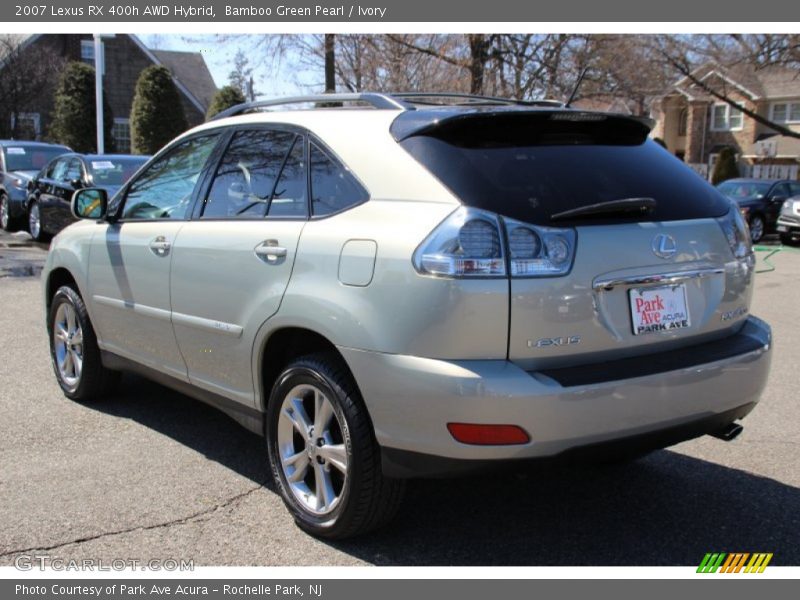 Bamboo Green Pearl / Ivory 2007 Lexus RX 400h AWD Hybrid