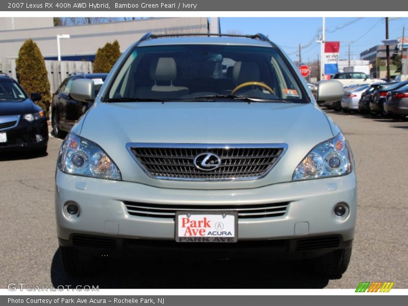 Bamboo Green Pearl / Ivory 2007 Lexus RX 400h AWD Hybrid