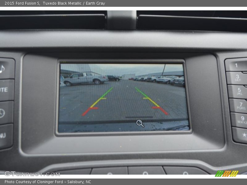 Tuxedo Black Metallic / Earth Gray 2015 Ford Fusion S