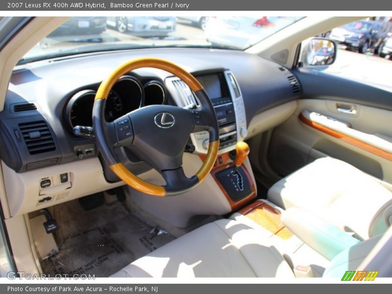 Bamboo Green Pearl / Ivory 2007 Lexus RX 400h AWD Hybrid