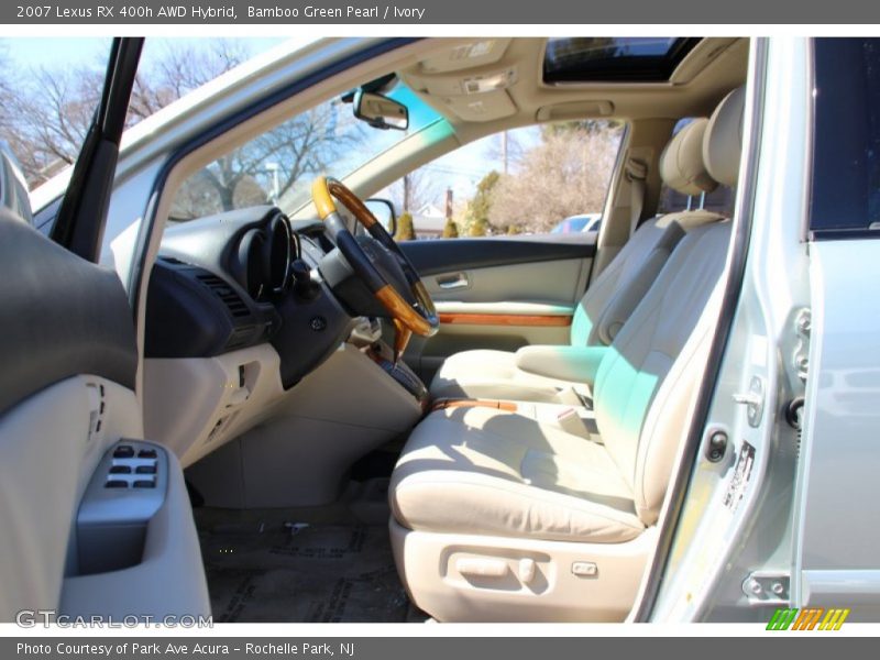 Bamboo Green Pearl / Ivory 2007 Lexus RX 400h AWD Hybrid