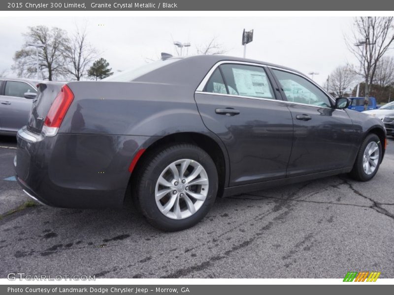 Granite Crystal Metallic / Black 2015 Chrysler 300 Limited