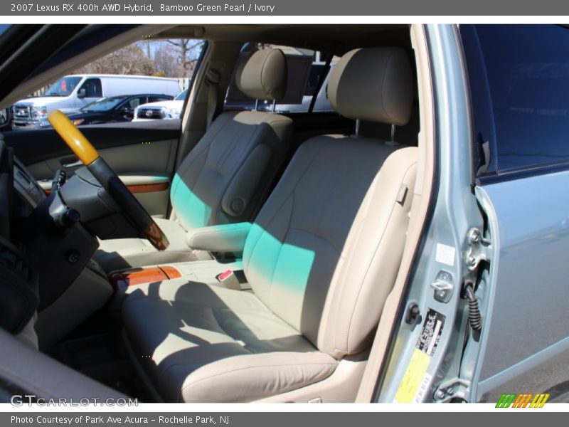 Bamboo Green Pearl / Ivory 2007 Lexus RX 400h AWD Hybrid
