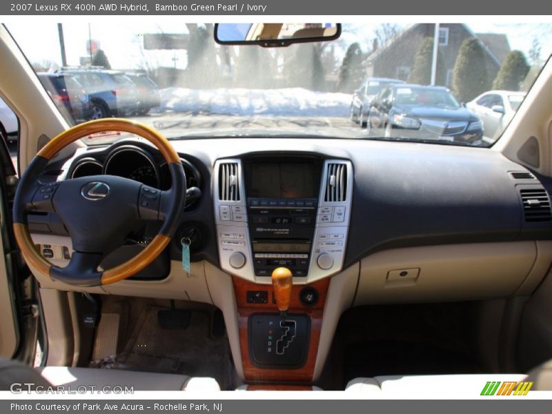 Bamboo Green Pearl / Ivory 2007 Lexus RX 400h AWD Hybrid
