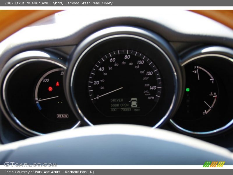 Bamboo Green Pearl / Ivory 2007 Lexus RX 400h AWD Hybrid